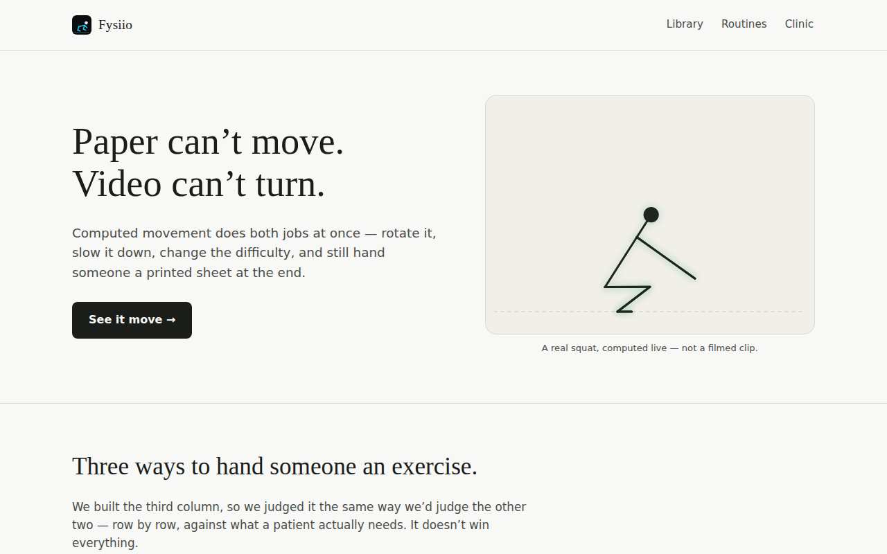 Desktop screenshot of the The Sheet, the Video, the Engine landing page